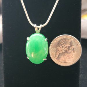 Green Jade Pendent